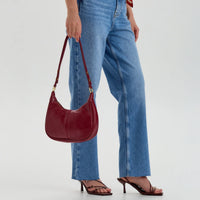 Sac bandoulière en simili cuir à sangle réglable