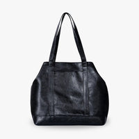 Sac cabas en simili cuir avec porte-clés intégré