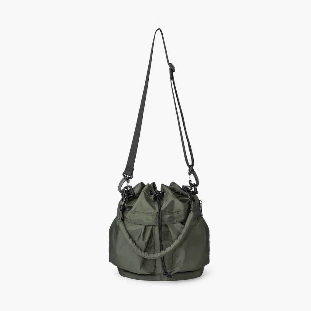 Sac seau bandoulière en nylon à cordon