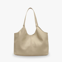 Sac hobo cabas minimaliste en simili cuir grainé