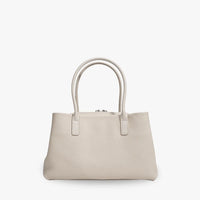 Sac à main en cuir véritable grainé à bandoulière