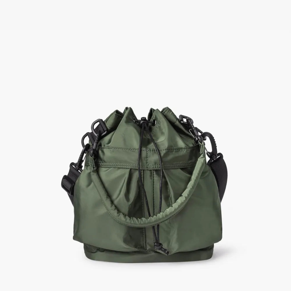 Sac seau bandoulière en nylon à cordon