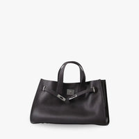 Sac cabas en cuir grainé pour ordinateur 15 pouces