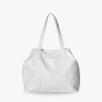 Sac cabas en simili cuir avec porte-clés intégré