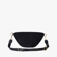 Sac banane en velours côtelé à bandoulière amovible