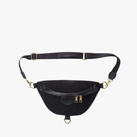 Sac banane en velours côtelé à bandoulière amovible