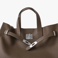 Sac cabas en cuir grainé pour ordinateur 15 pouces