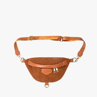 Sac banane en velours côtelé à bandoulière amovible