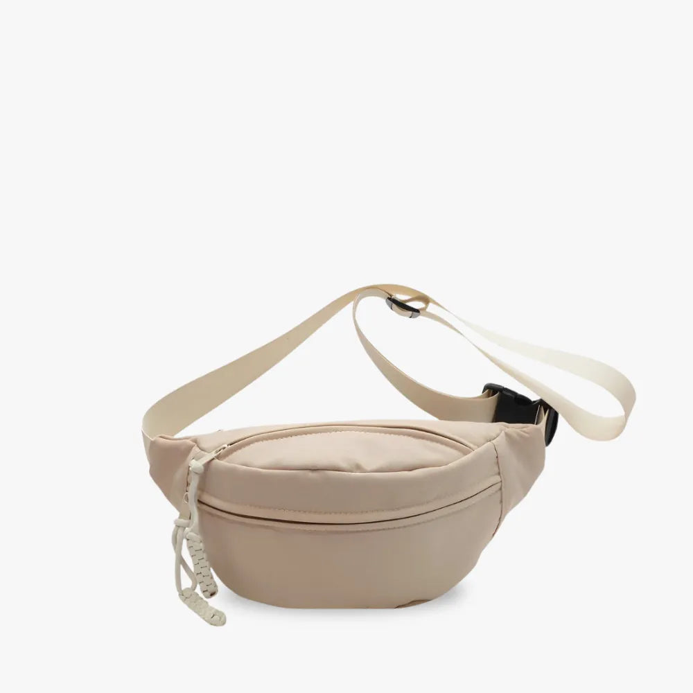 Sac banane bandoulière en nylon à sangle large