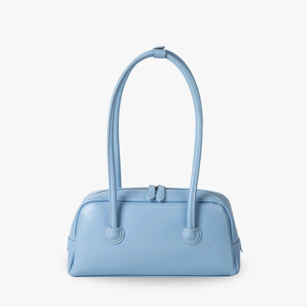 Sac bowling en simili cuir brillant