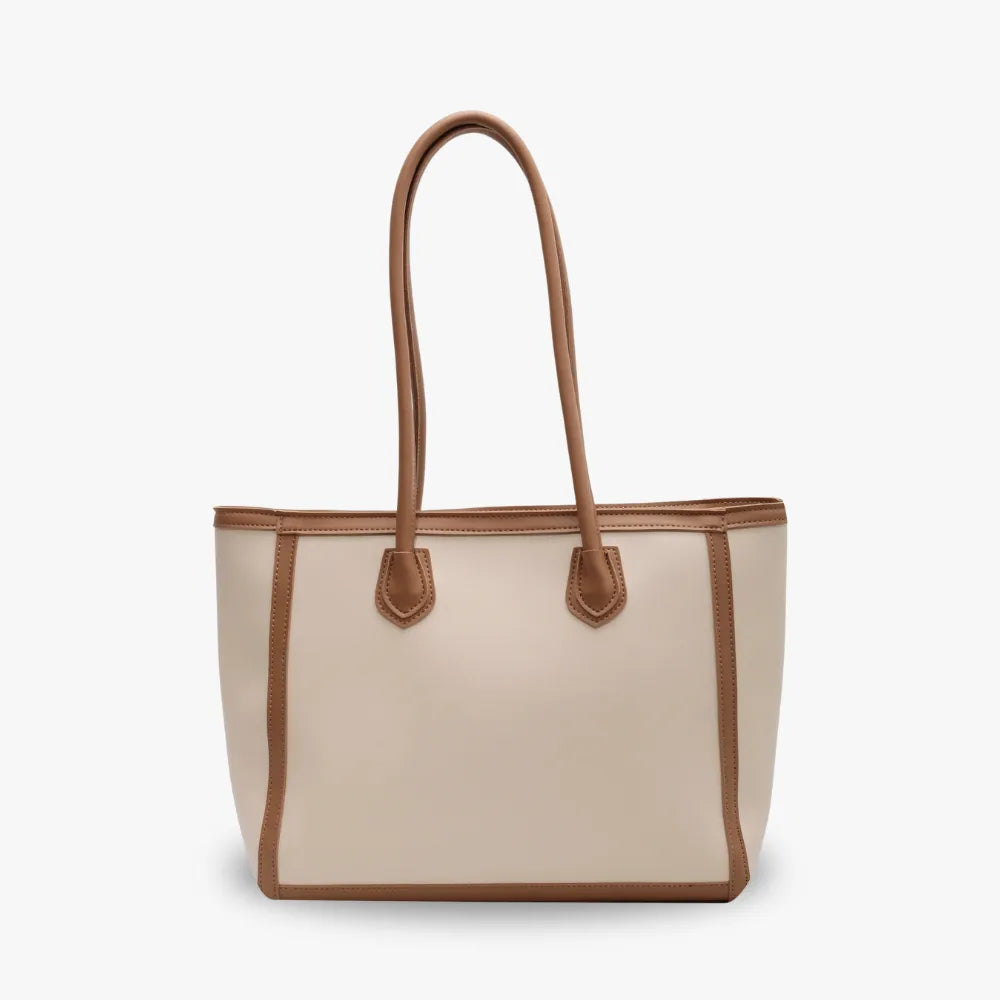 Sac cabas épaule en simili cuir pour les cours