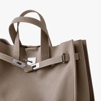 Sac cabas en cuir grainé pour ordinateur 15 pouces
