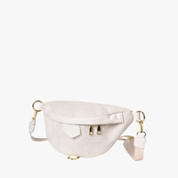 Sac banane en velours côtelé à bandoulière amovible