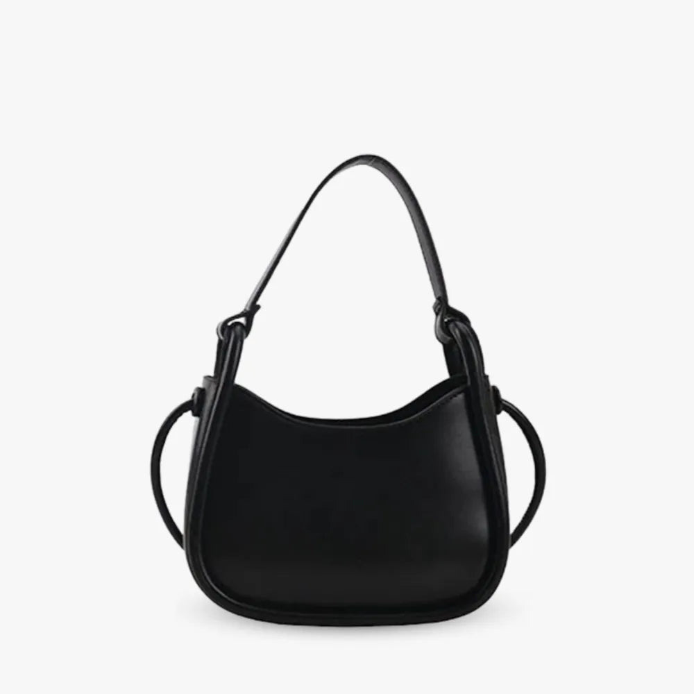 Petit sac bandoulière minimaliste en simili cuir