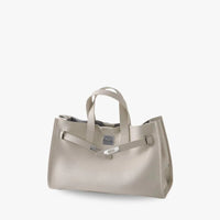 Sac cabas en cuir grainé pour ordinateur 15 pouces