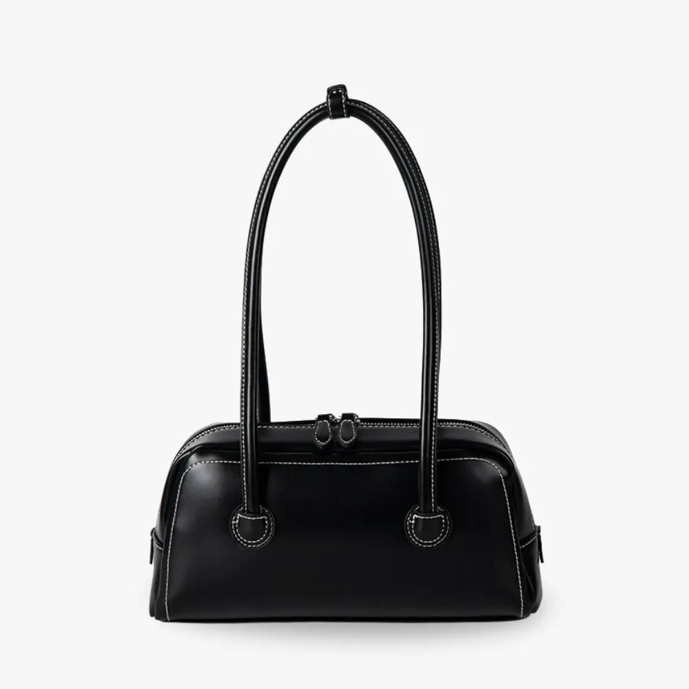 Sac bowling en simili cuir brillant