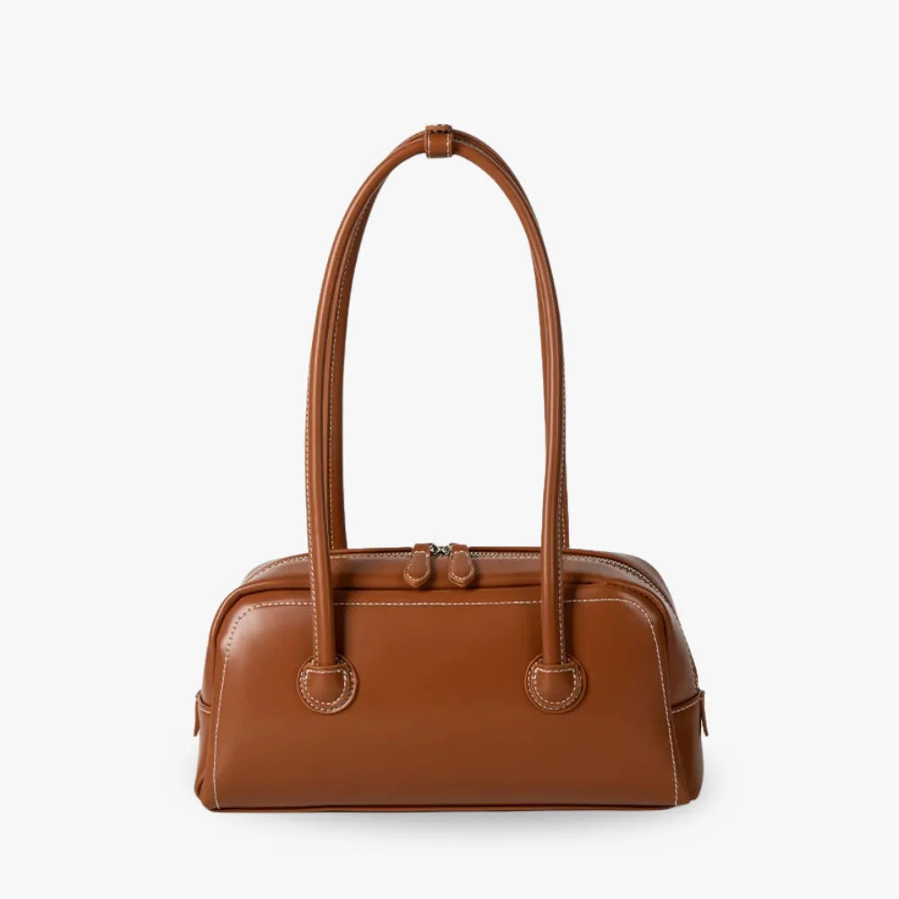 Sac bowling en simili cuir brillant