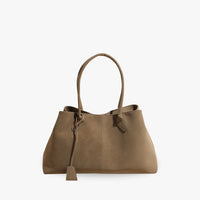 Sac cabas épaule en suédine 16 pouces