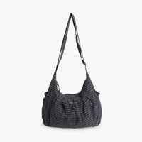 Sac bandoulière à carreaux en nylon