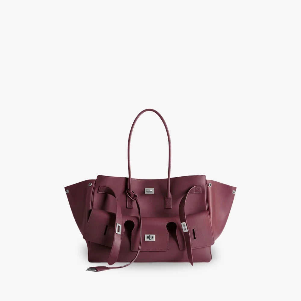 Sac cabas modulable en simili cuir pour ordinateur