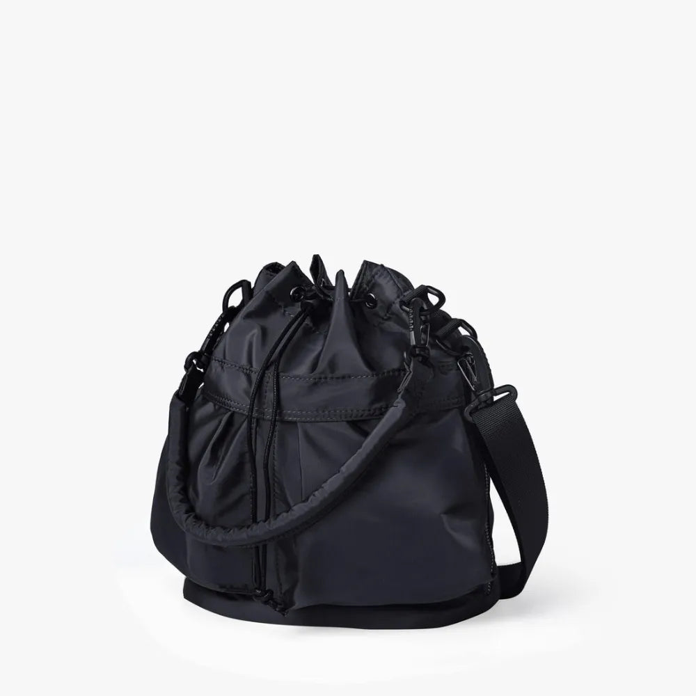 Sac seau bandoulière en nylon à cordon