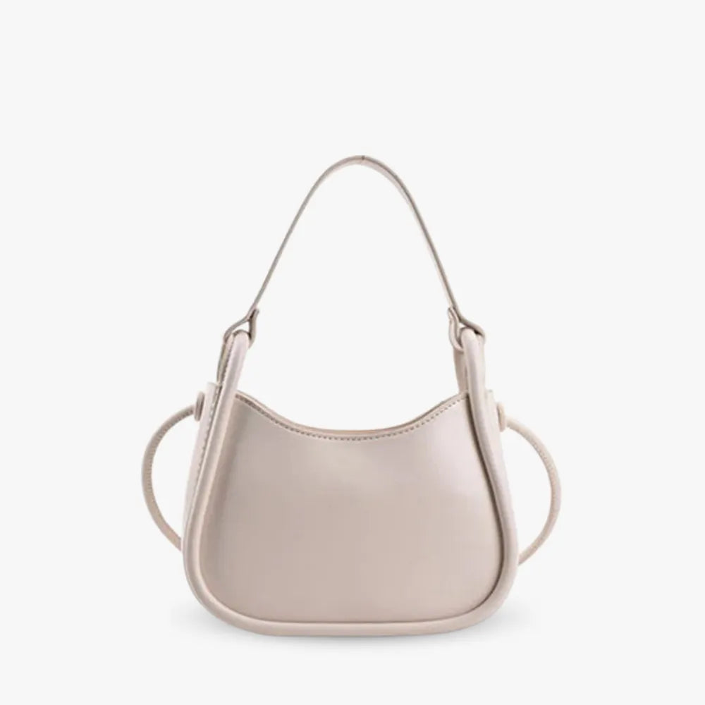 Petit sac bandoulière minimaliste en simili cuir