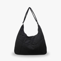 Sac cabas rembourré en nylon à bandoulière large