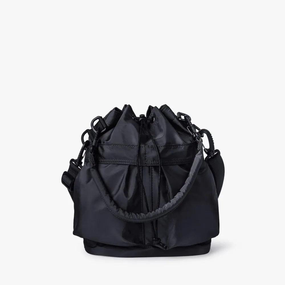 Sac seau bandoulière en nylon à cordon