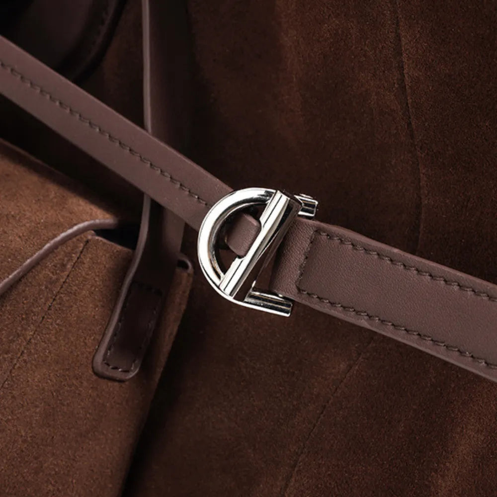 Sac cabas pour les cours en suédine