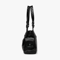 Sac à main en simili cuir à deux compartiments