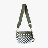 Vert à damier