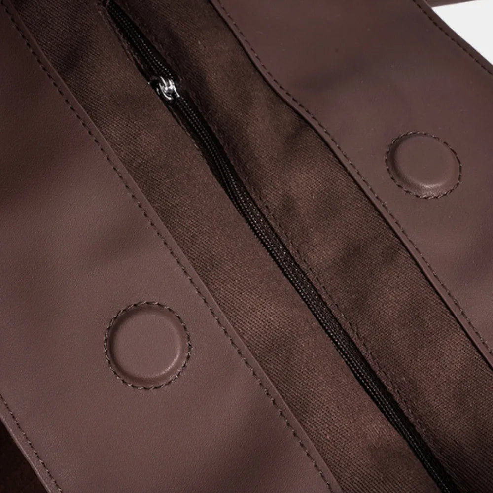 Sac cabas pour les cours en suédine
