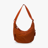 Sac bandoulière plat en nylon déperlant