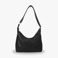Sac hobo en simili cuir froissé