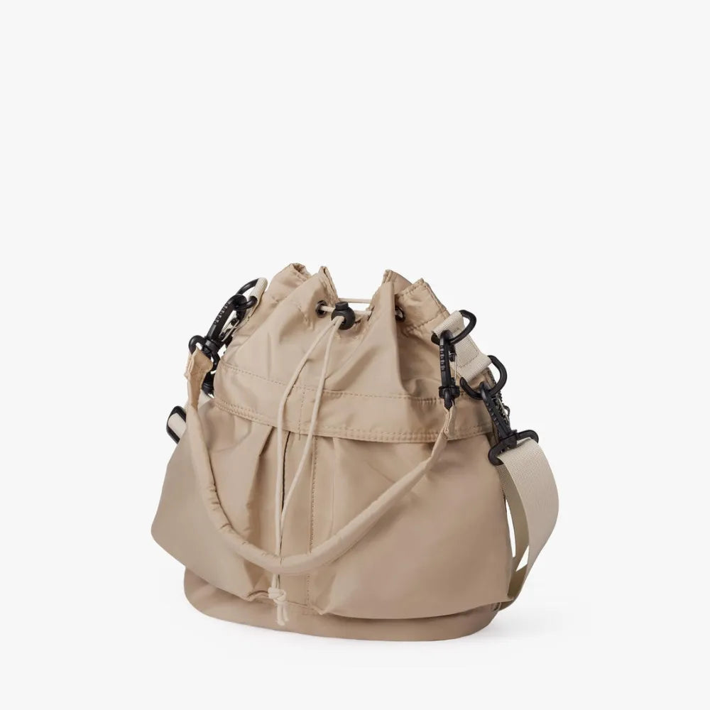 Sac seau bandoulière en nylon à cordon