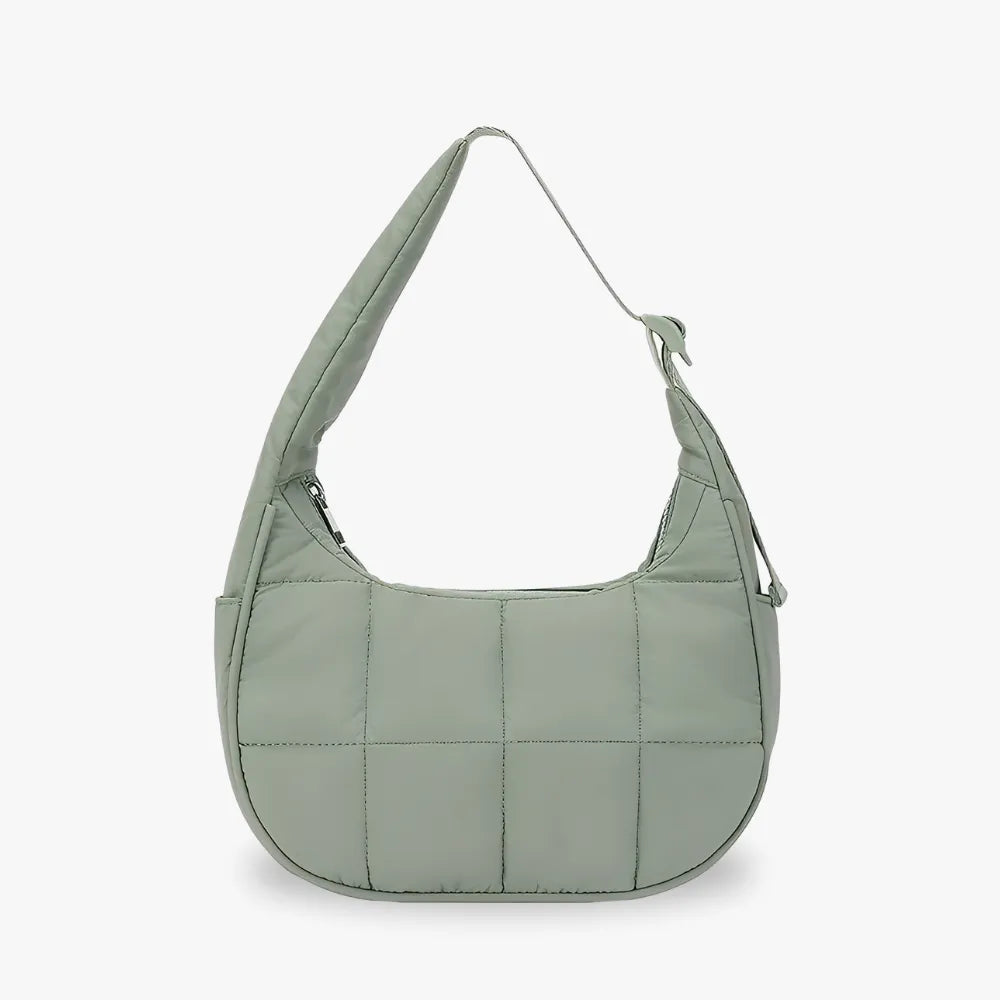 Petit sac épaule matelassé en nylon imperméable