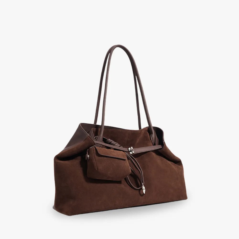 Sac cabas pour les cours en suédine