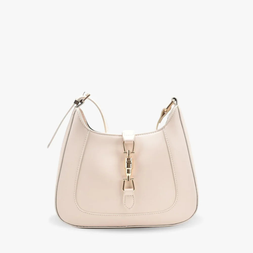 Sac porté épaule vintage à fermoir métallique