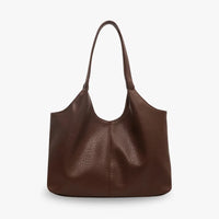Sac hobo cabas minimaliste en simili cuir grainé