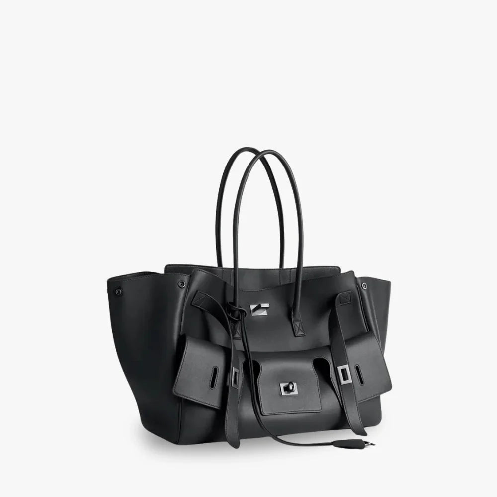 Sac cabas modulable en simili cuir pour ordinateur