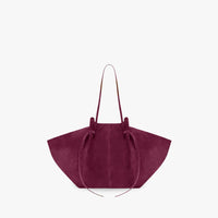 Grand sac cabas en suédine pour ordinateur