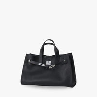 Sac cabas en cuir grainé pour ordinateur 15 pouces