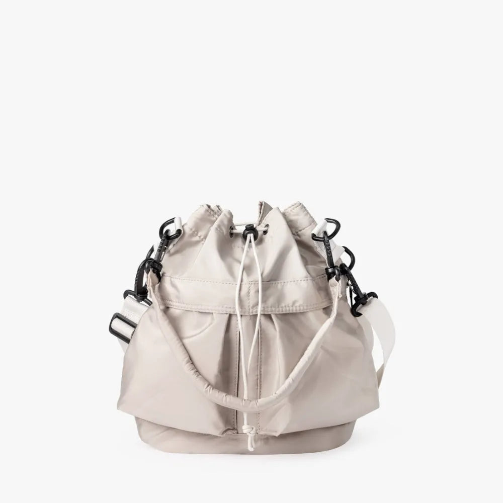 Sac seau bandoulière en nylon à cordon