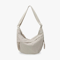 Sac bandoulière plat en nylon déperlant