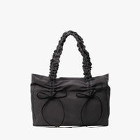 Sac cabas rectangulaire en nylon à anses nouées