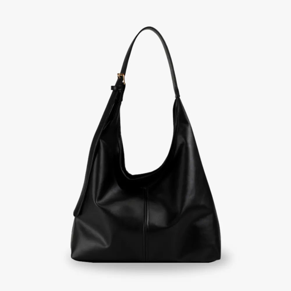 Sac hobo en simili cuir à fermeture magnétique