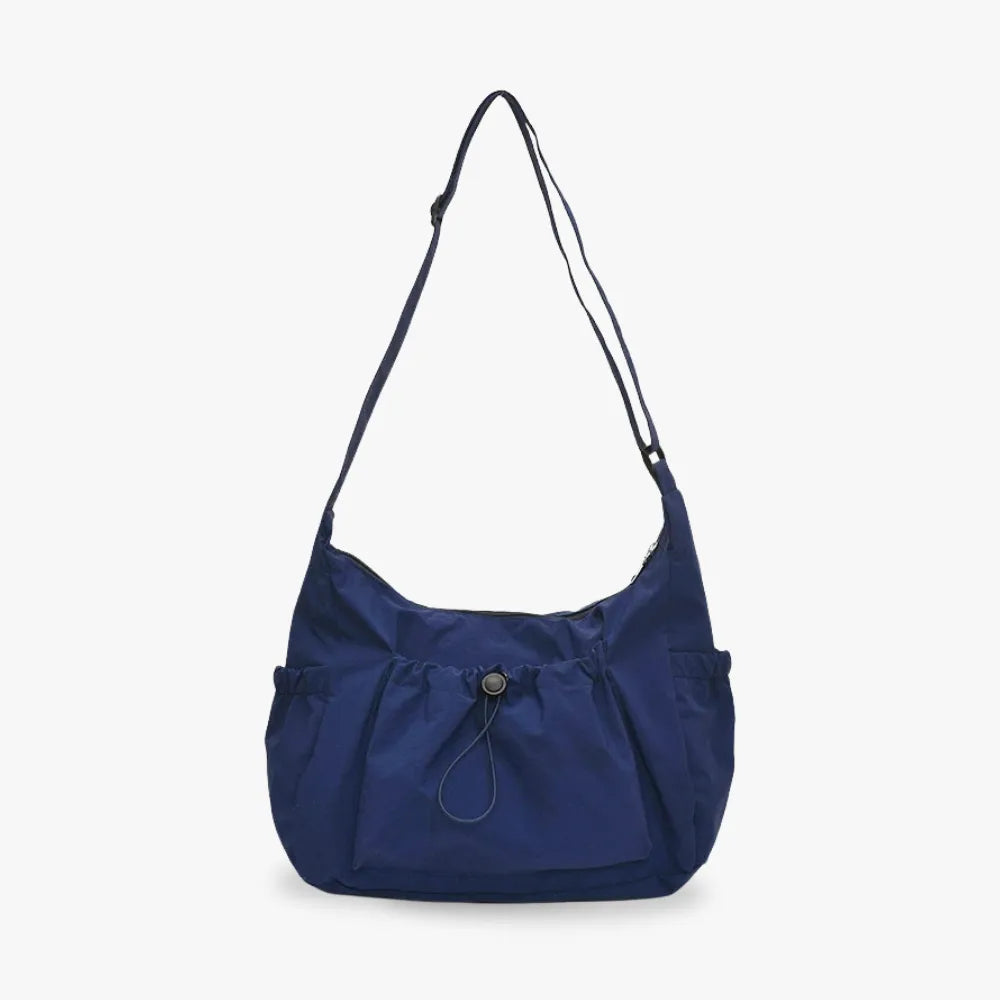 Sac bandoulière à carreaux en nylon