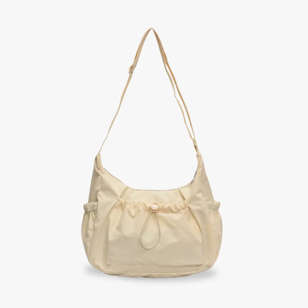 Sac bandoulière à carreaux en nylon