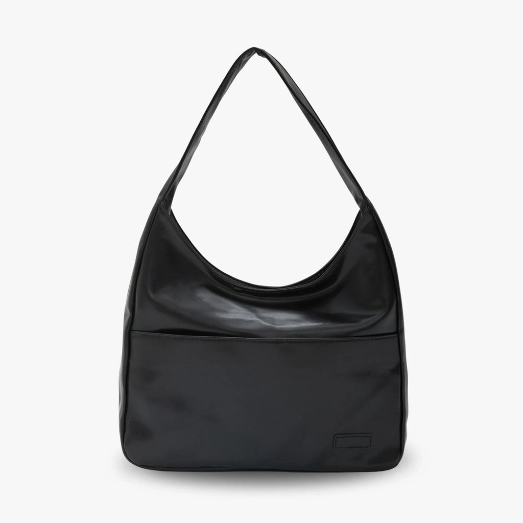 Sac hobo en simili cuir pour ordinateur