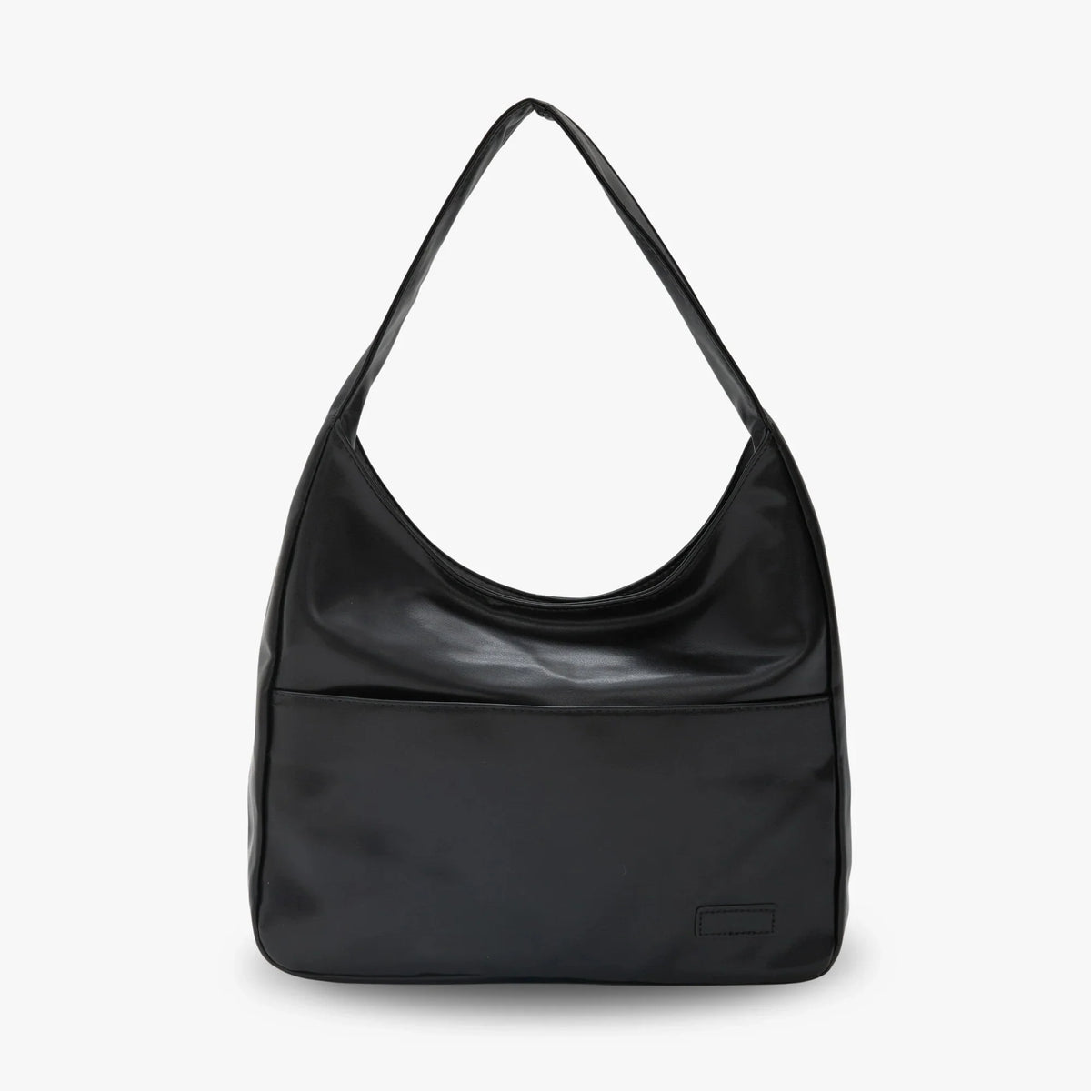 Sac hobo en simili cuir pour ordinateur